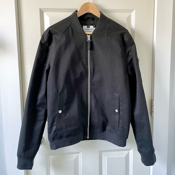 NWOT Nordstrom Topman bomber jacket - Picture 1 of 8